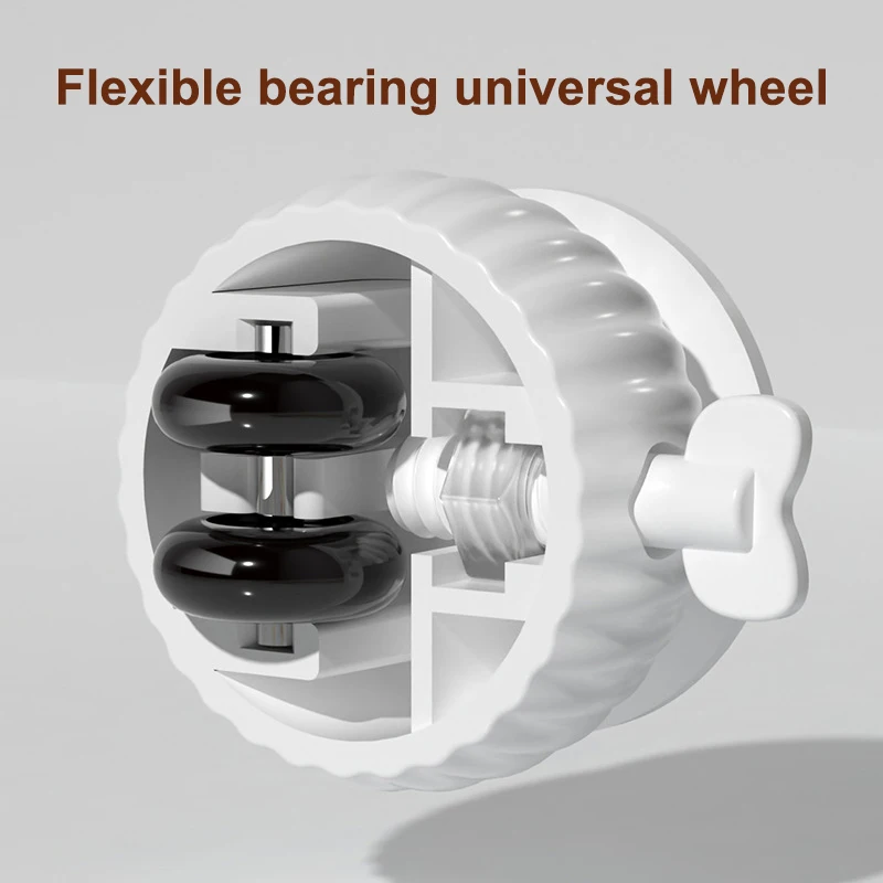 1/4Pcs Universal Swivel Casters Heavy Duty Furniture Wheel Castor Silent Trolley Wheels Home Paste Wear Resistant Roller