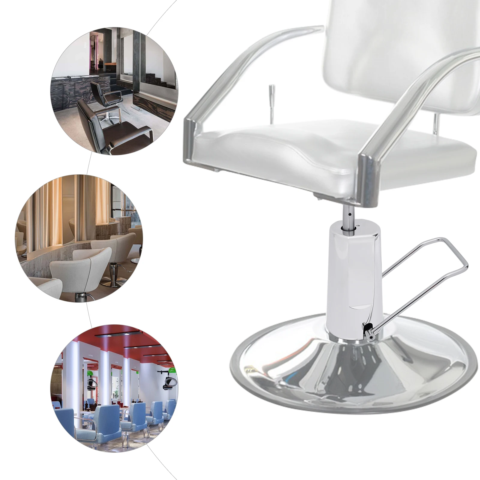 Chair Hydraulic Lift Pump Simple Cleaning Ergonomic Design Convenient Tools for Bases In Bars and Beauty Salon