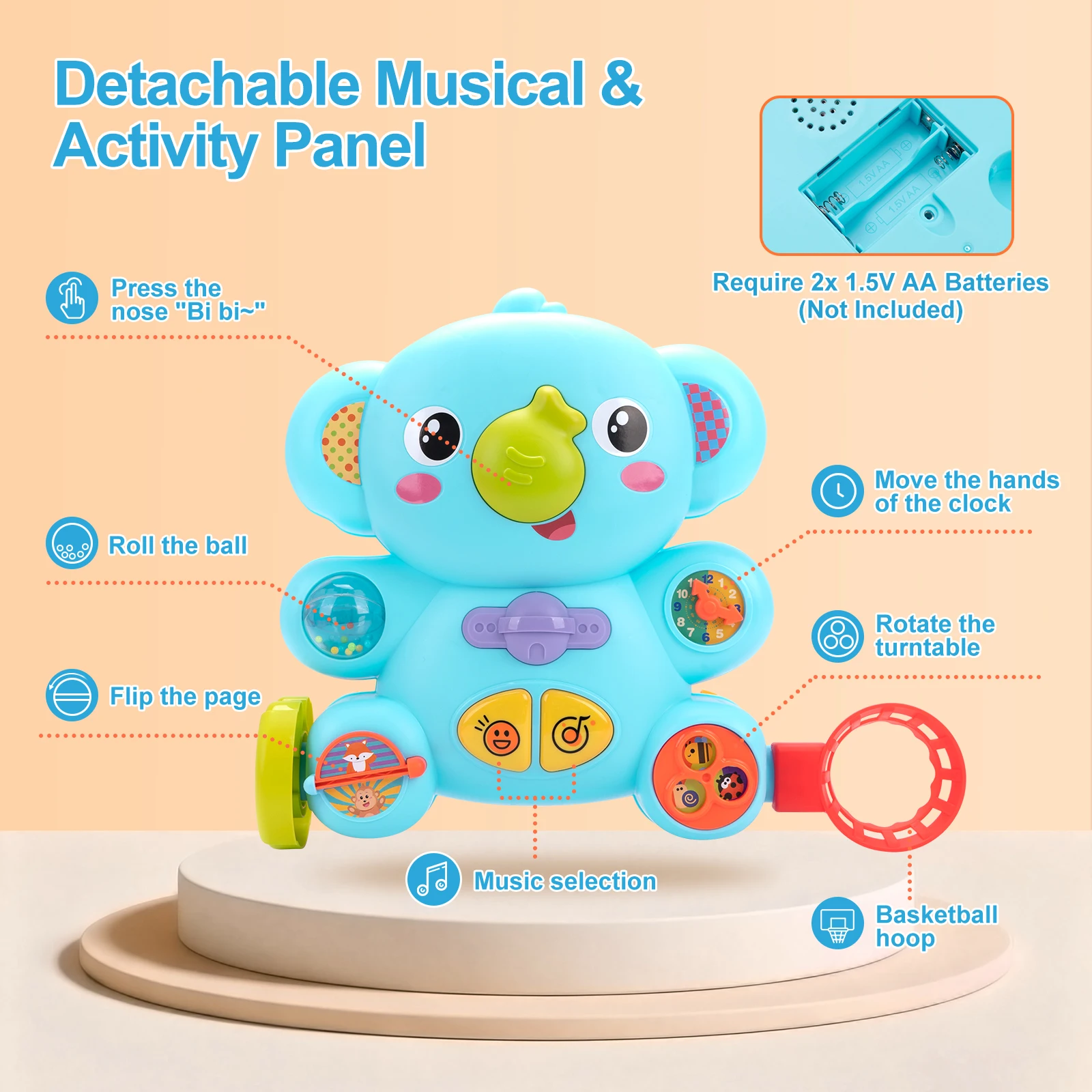 Baby Cartoon Activity Table&Pu - Baby Walker Activity ulasan dan harga