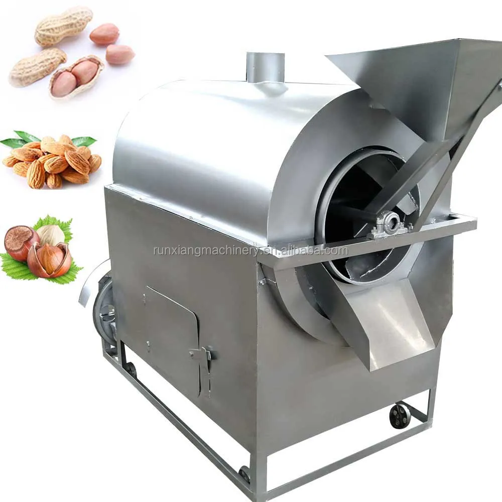 12Hot Automatic Multipurpose Peanut Almond & Cashew Nut Roasting Machine 304 Stainless Steel Drying Oven