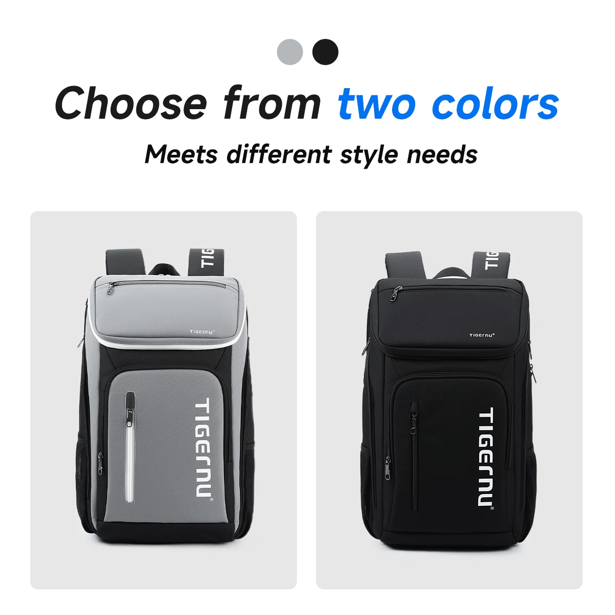 Men's Tigernu Sport Backpack - Outdoor Travel & Hiking Bag