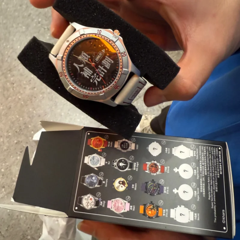 

In Stock Genuine Eva Watch Blind Box Time Replenishment Plan Series Surprise Box Creative Watch Collectible Girl Birthday Gift