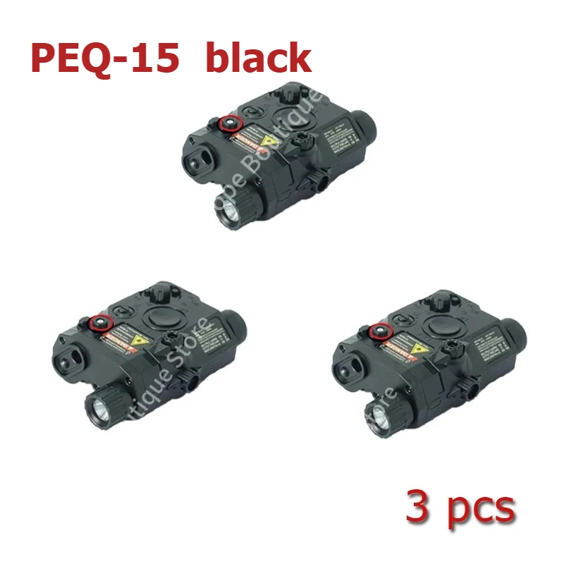 NONE 2026 Neues Taktisches Laser-Taschenlampen-Set PEQ15 X300 X400U - 20mm Schienenmontage für G33/G34 Airsoft Spielzeugwaffen     CS Jagd 7