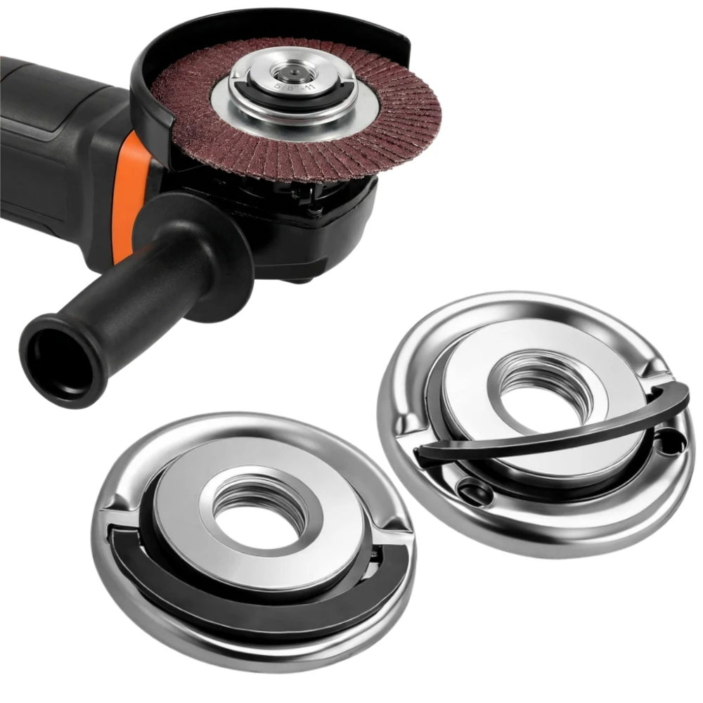 3Pcs Quick Release Angle Grinder Flange Nuts, 5/8