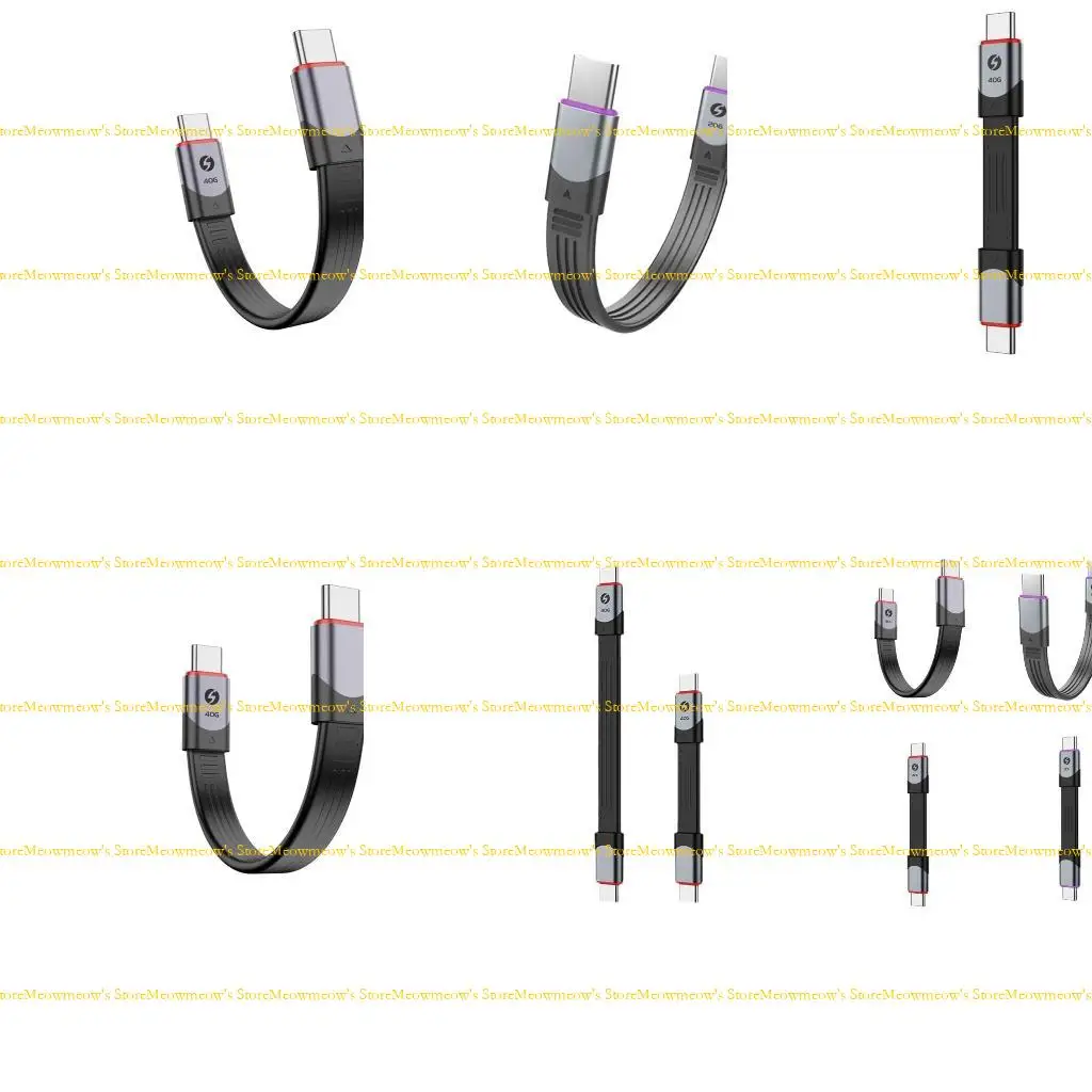 W91A USB4 Transfer danych kabel Szybka prędkość 15 łatwa do przenoszenia FPC Technolog USB Chargin