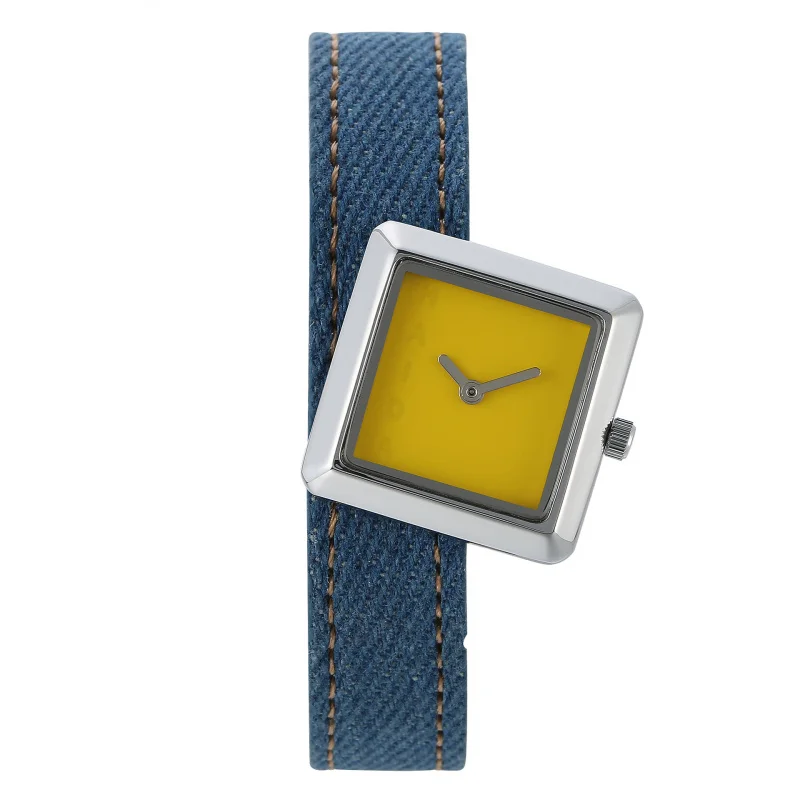 

haidaCross-Border Special-Interest DesigninsWind Dopamine Wear CanvasStrap Women's Watch