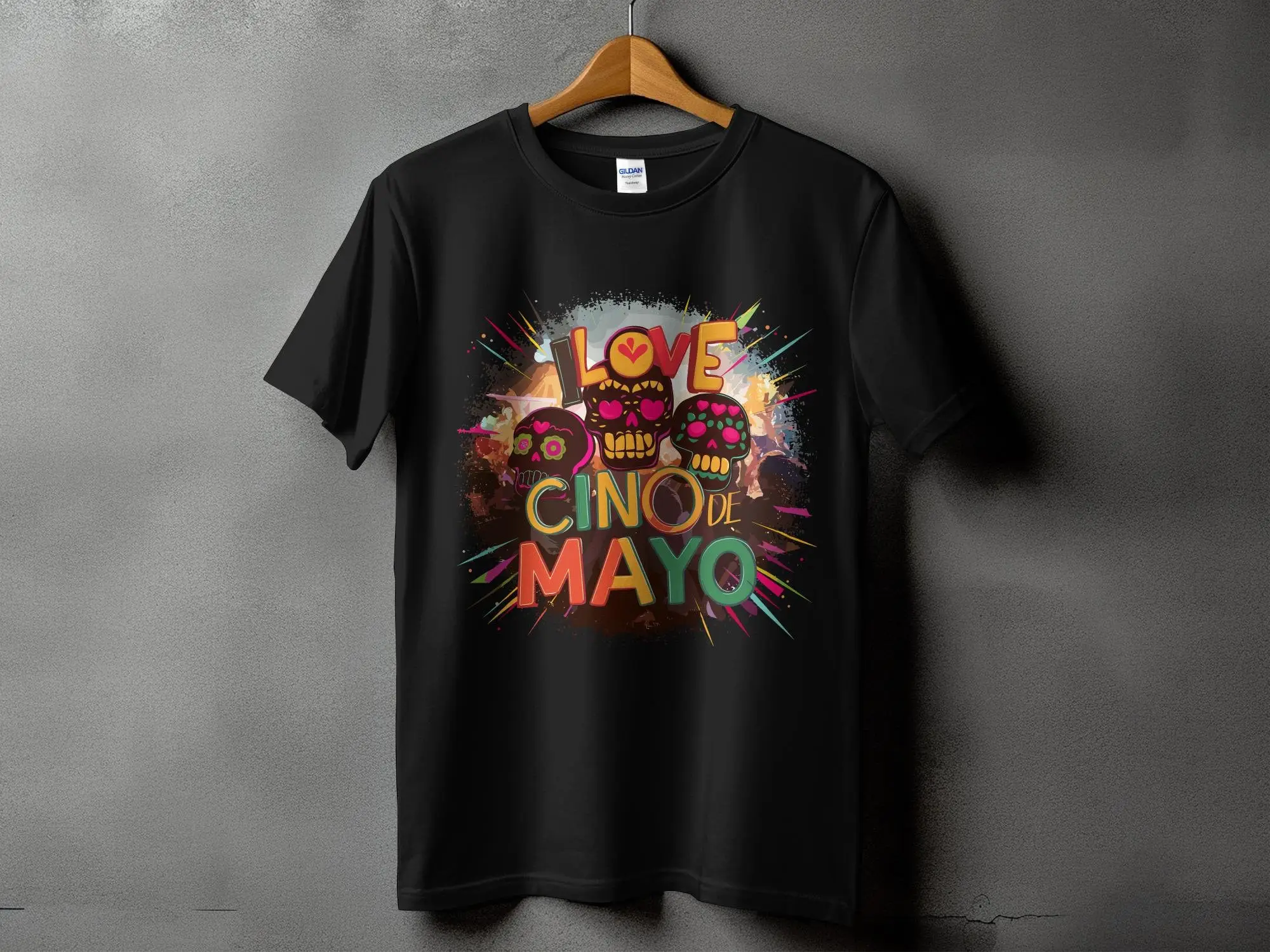 Cinco De Mayo Celebration Image T Shirt Festive Mexican Holiday Perfect For Party Non Personalized