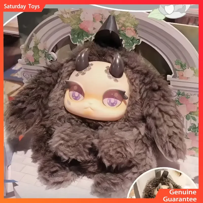 

Genuine Rabbit Dragon Plush Backpack Blind Box Trendy Toy Figurines Ornaments Backpacks Gifts For Others Ornaments Mysterious