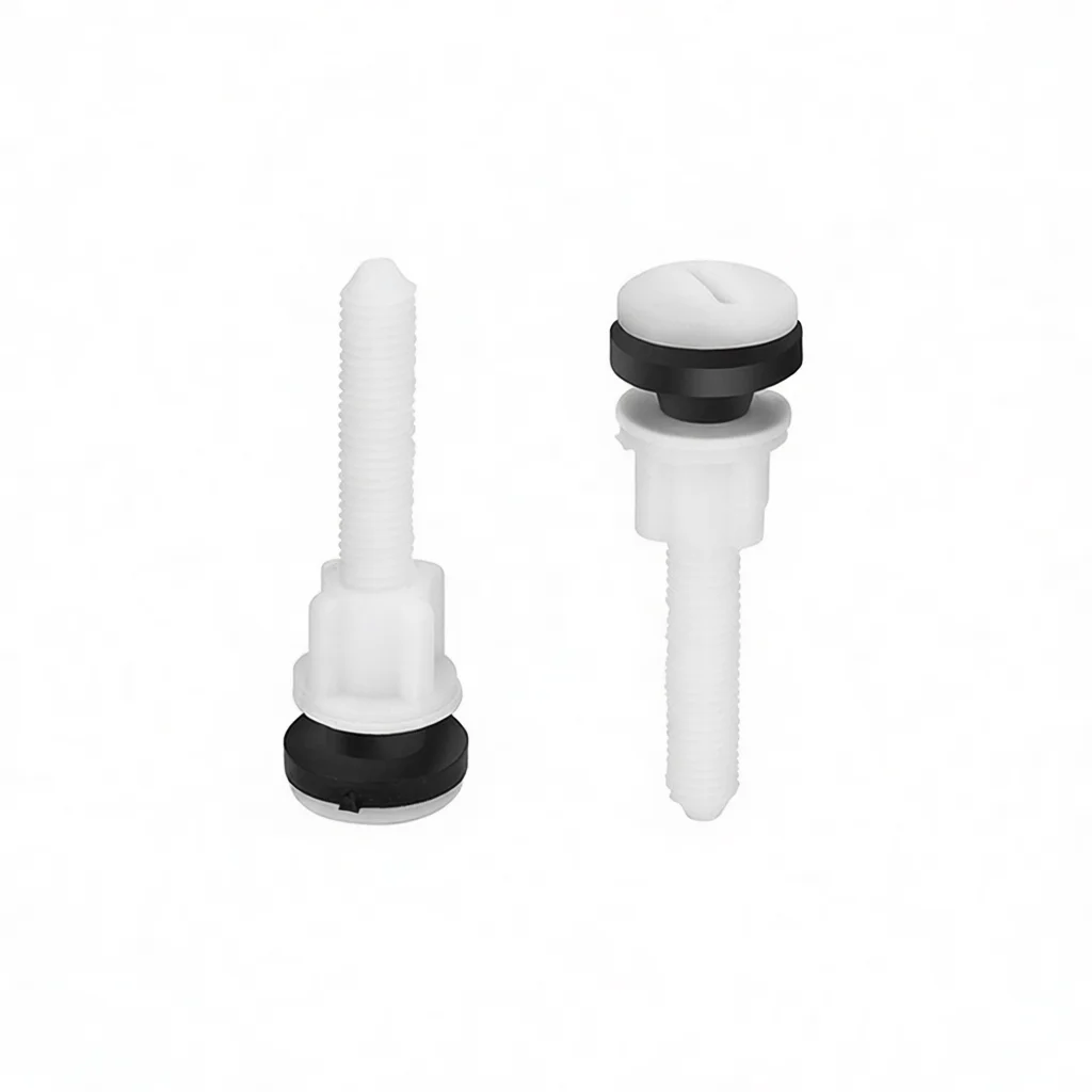 Toilet Water Tank Spare Part Screw Split Drain Valve Connector Fastener Hardware Bathroom Plumbing Maintenance Repair Tool