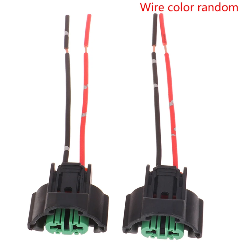 New! 2Pcs H11 Female Connector Adapter Wiring Harness Socket Car Cable Plug Adapter for Foglight Head Light
