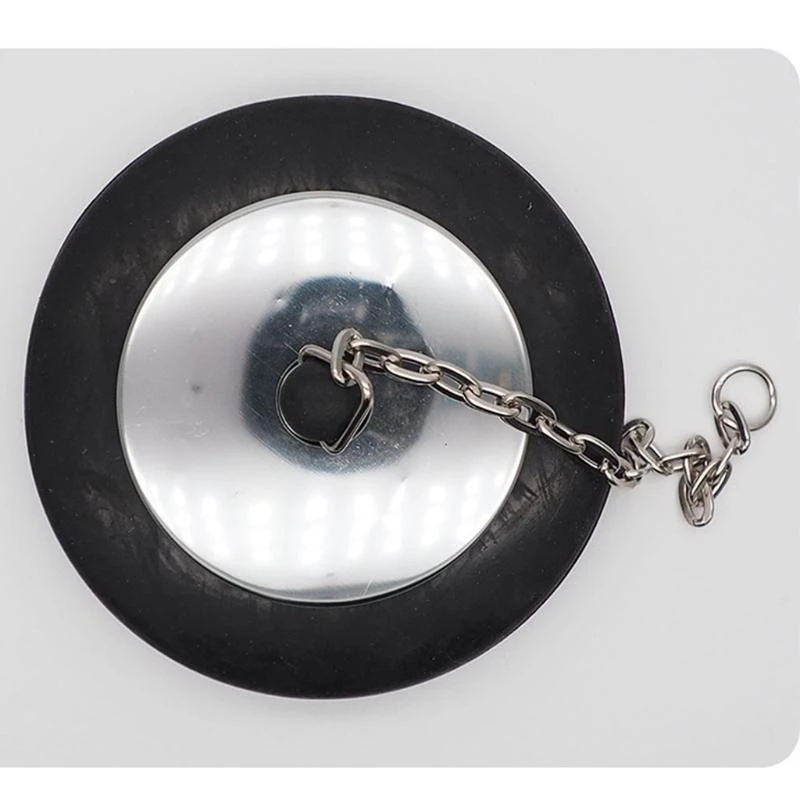 5asd Lines Rubber Tub Stopper dengan Saringan Sink & Stopper Rantai