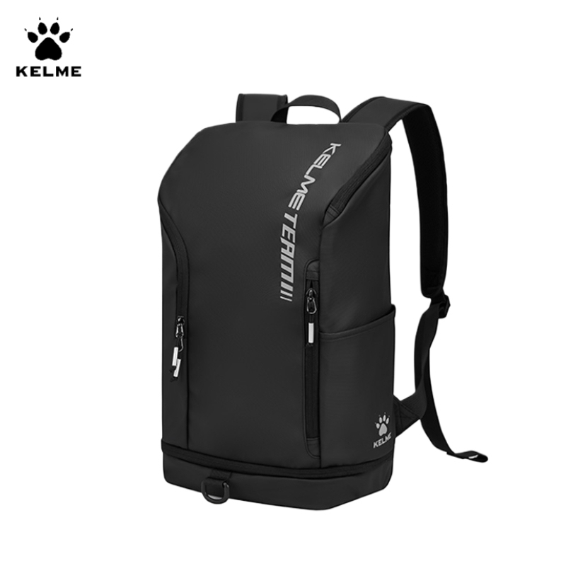  Kelme Men's Backpack Student Backpack Outdoor Training Running Bag Football Sports Large Capacity Travel Backpack 