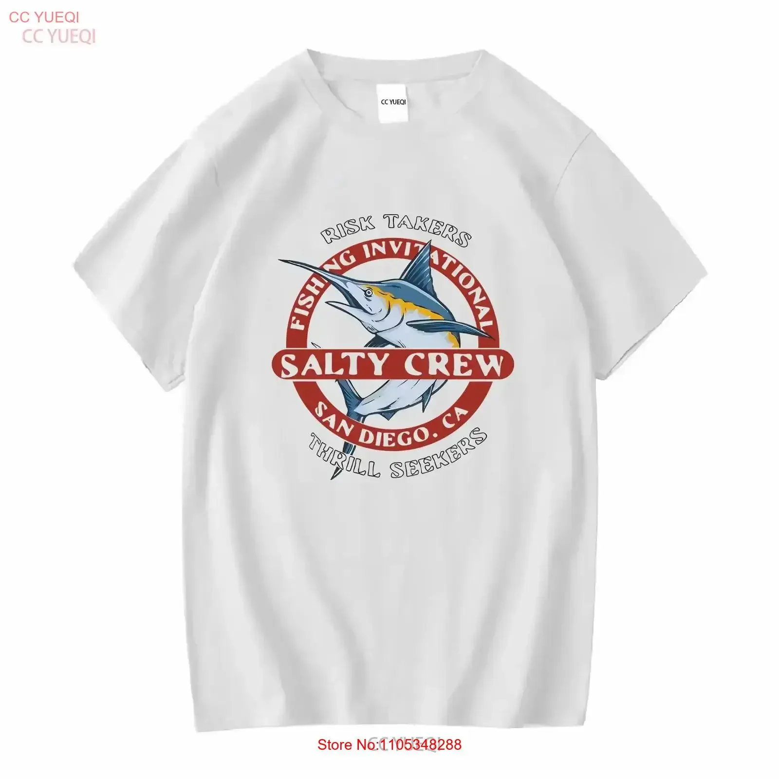 Salty Crew Interclub Premium T-Shirt in Bone-Vintage-Optik, gewaschen, weich, leicht vielseitig einsetzbar, für den Alltag, bequem, Vintage-Stil