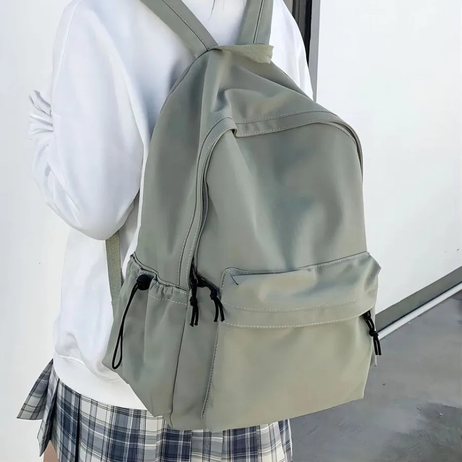 

【New style】Backpack backpack men's simple large-capacity travel bag casual - Japan-Korean style junior high school college stud