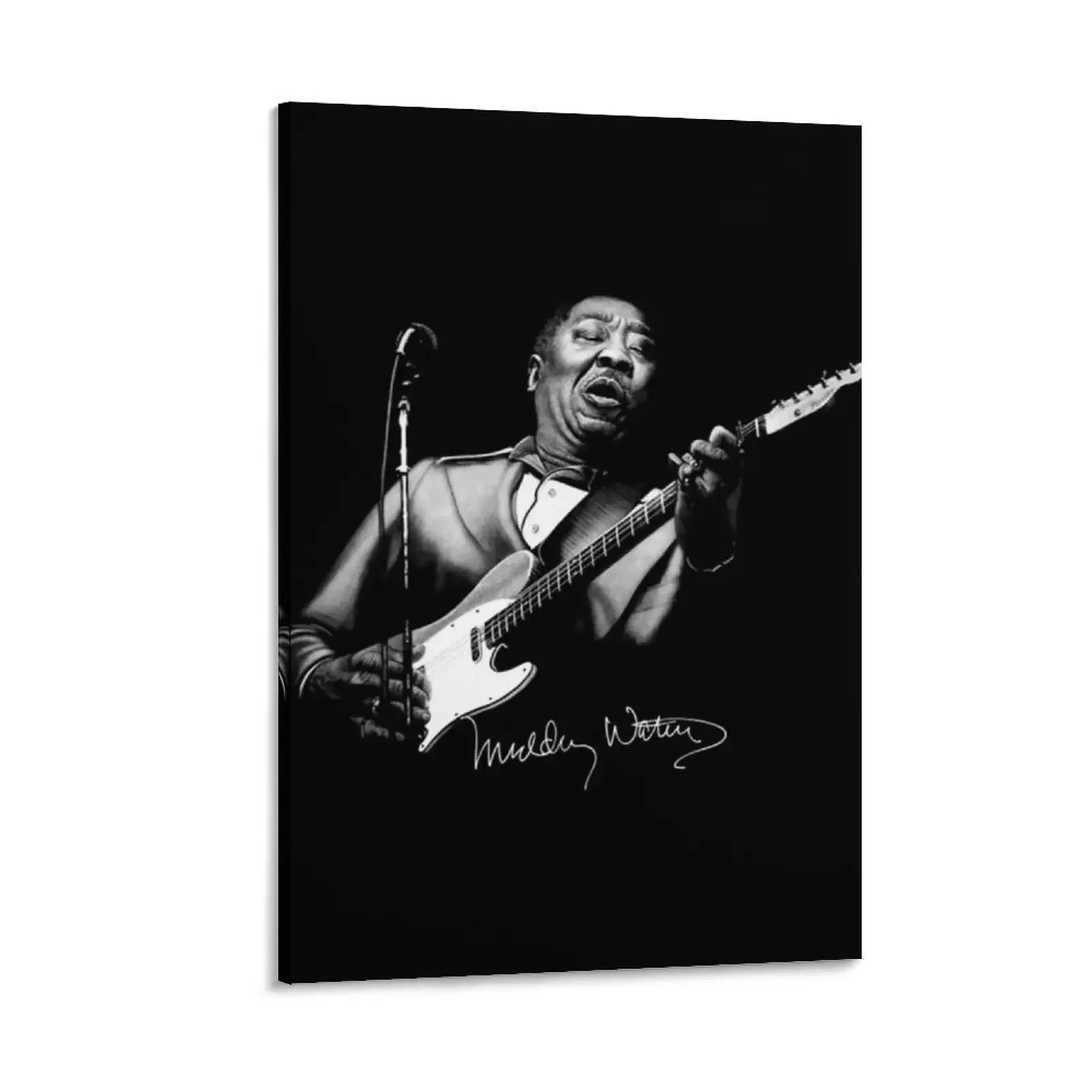 

Muddy Waters Canvas Painting stickers & posters decorative items for home Decoration home