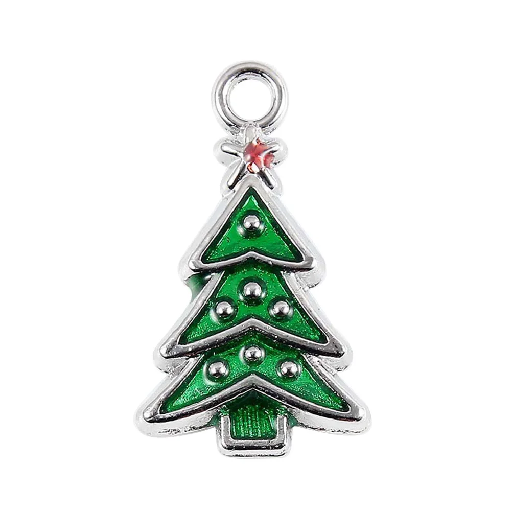 

20 Pcs Charm Pendant Christmas Party Charms Jewelry Crafting Findings DIY Making Pendants Alloy