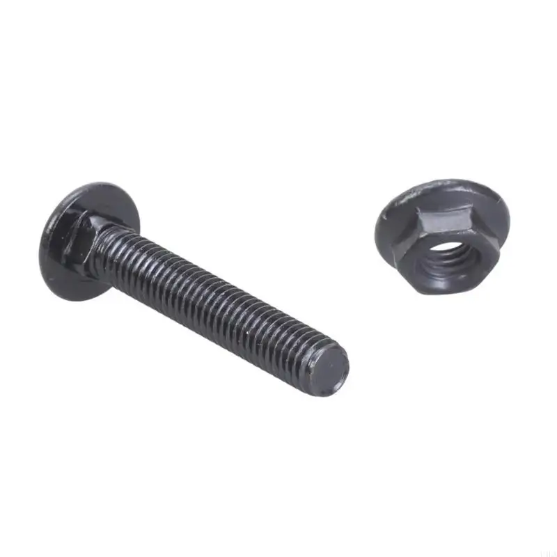 U4la 25Pieces Prática M8X60MMM OXIDOS NEGROS PARA PARAGOS COM FLANGES AÇO INOINTIMENTE ROURS