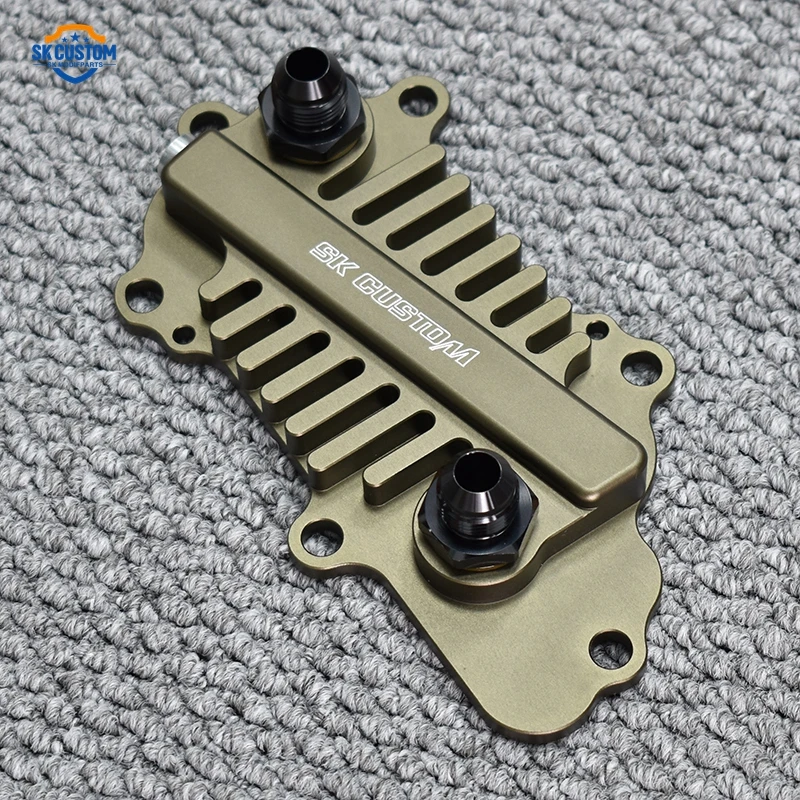 for Jeep Cherokee 3.0 CRD V6 4x4 Engine Oil Filter Adapter Car Modification - view 2