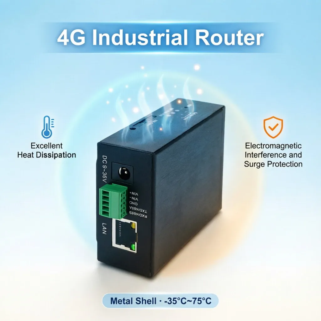 Ultra Small Size Smart Wifi 100M Rj45 Port Vpn Router Firewall Industrial 4G Router With Sim Card for Security Camera System