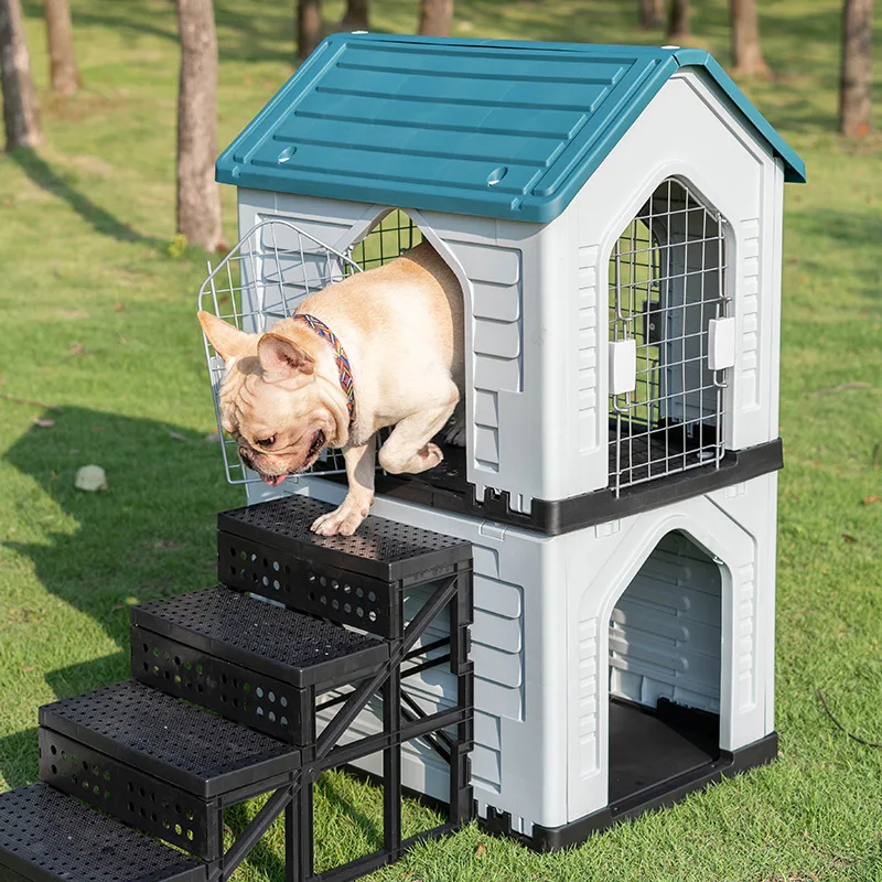 

Outdoor dog kennels, small and medium-sized dog cages, suitable for all seasons in summer