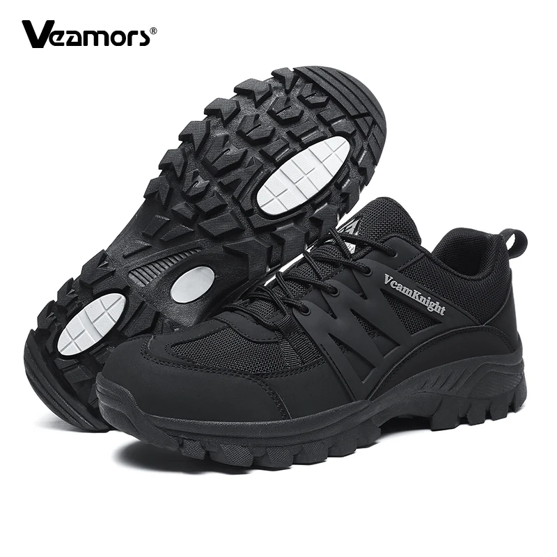 

Мужская походная обувь с дышащей сеткой, Нескользящие дорожные прогулочные кроссовки, эластичная уличная спортивная обувь для альпинизма, треккинга