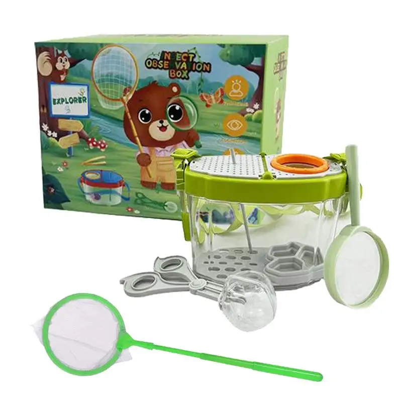 Nature Observation Kit Science Educational Explorer Container Fun Early Learning Tool Multifunctional Toy For Curious Minds