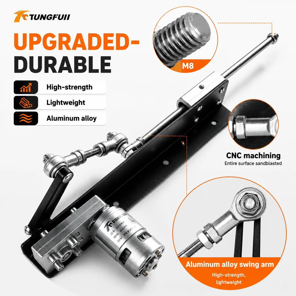 Zelfbouw elektrische DC lineai - Geared Motor recensie en prijs