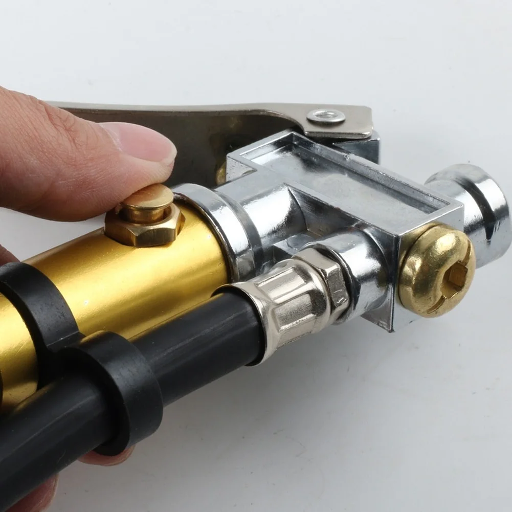 Automotive Tire Pressure Gauge Insert Rod Type 0 to 220 PSI Zinc Alloy Construction for Tire Inflation Deflation and Monitoring