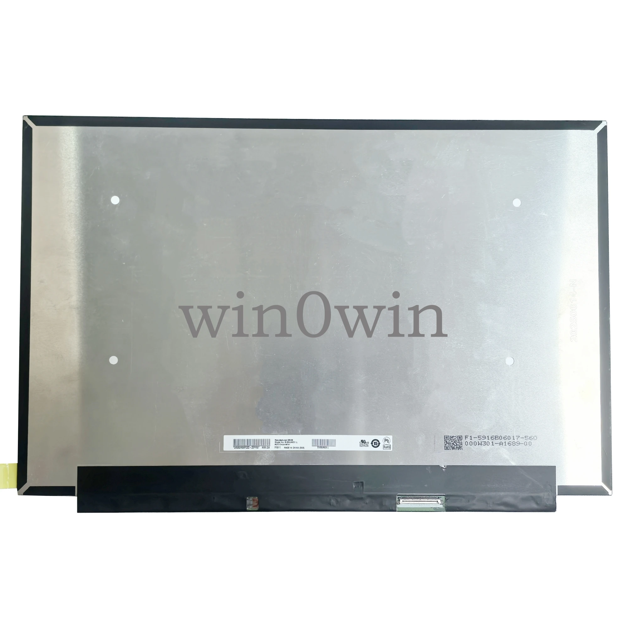 B160UAK01.L 1920x1200 IPS 16.0'' Original Display Panel Matrix Laptop Touch LCD screen