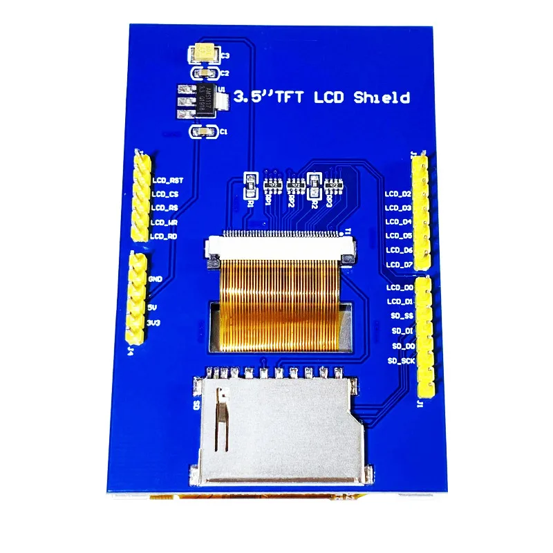 شحن مجاني! 3.5 بوصة TFT LCD وحدة 320X480 الترا HD LCD متوافق مع UNO Mega2560 بسبب ILI9486 ILI9488