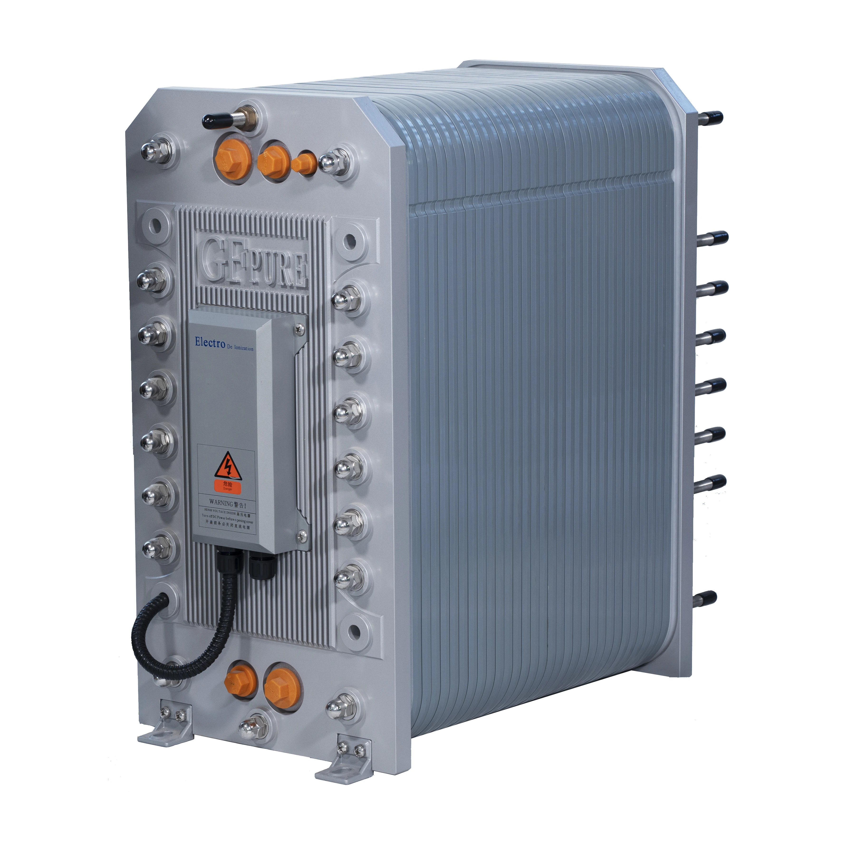 Sistema professionale per l'attrezzatura per il trattamento dell'acqua EDI per piante con filtro dell'acqua per purificatore Ro