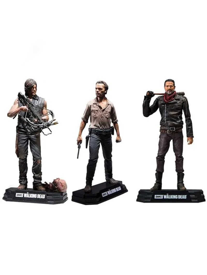 Film The Walking Dead Postacie Rick Daryl Negan PVC Figurka kolekcjonerska Model Toys — 2