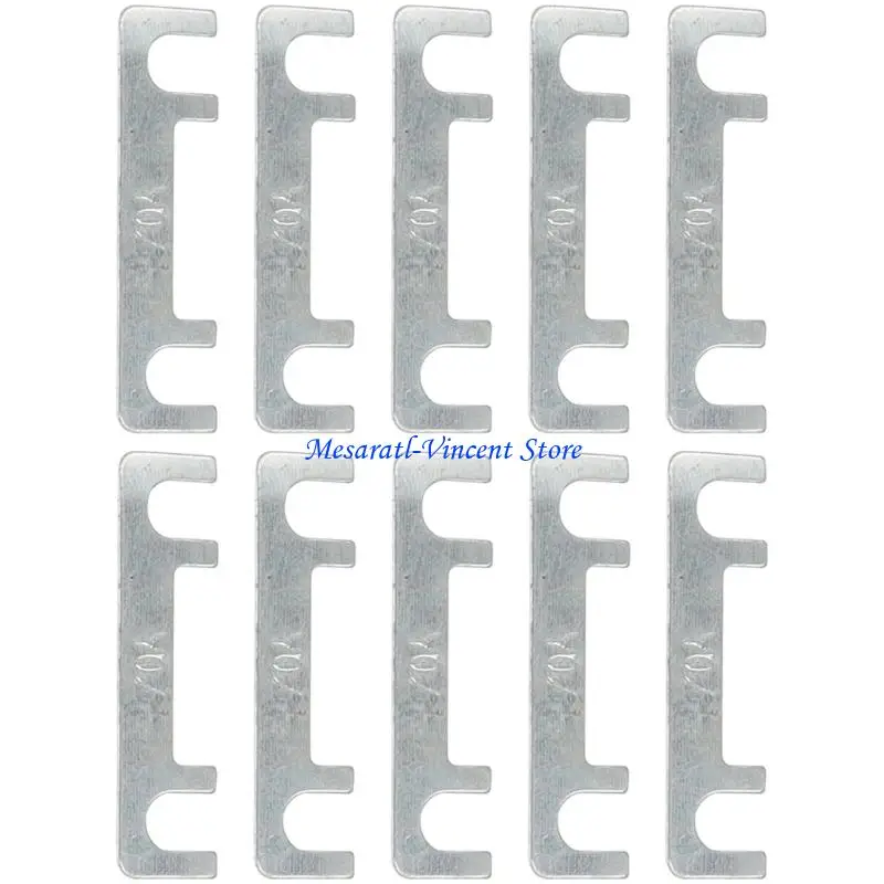 

A70F 10Pcs Flat Fuses Strips Car Flat Blade Fuses Corrosion Resistant Battery Fuses