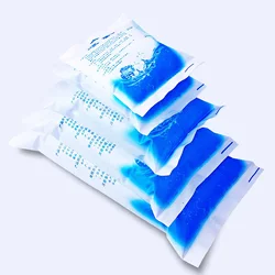 Reusable Refrigerated PE Ice Packs Food Keep Fresh Compact Ice Packs for Lunch Bags and Cooler Bags
