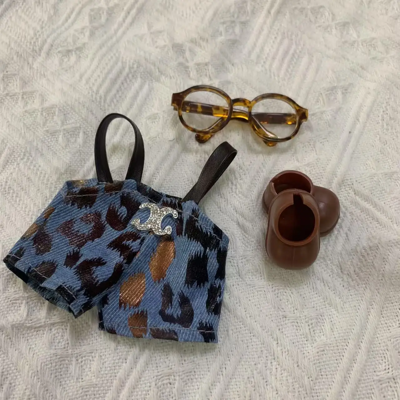 Für 17 cm Labubu Idol V2V3 Modalità Mini Puppe Kleidung Outfit Zubehör Stilvolle Outfit Kleidung Sport Freizeit Anzug Kleidung gesc