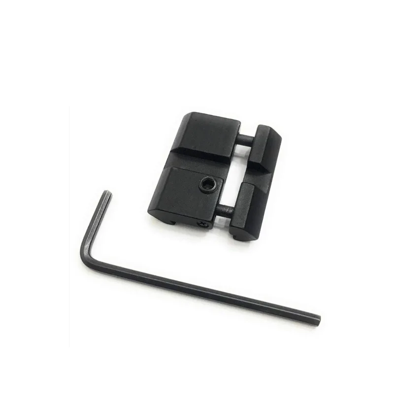 2PCS Tactical 11mm To 20mm Adapter Bracket, Adapter Block, Small Clip