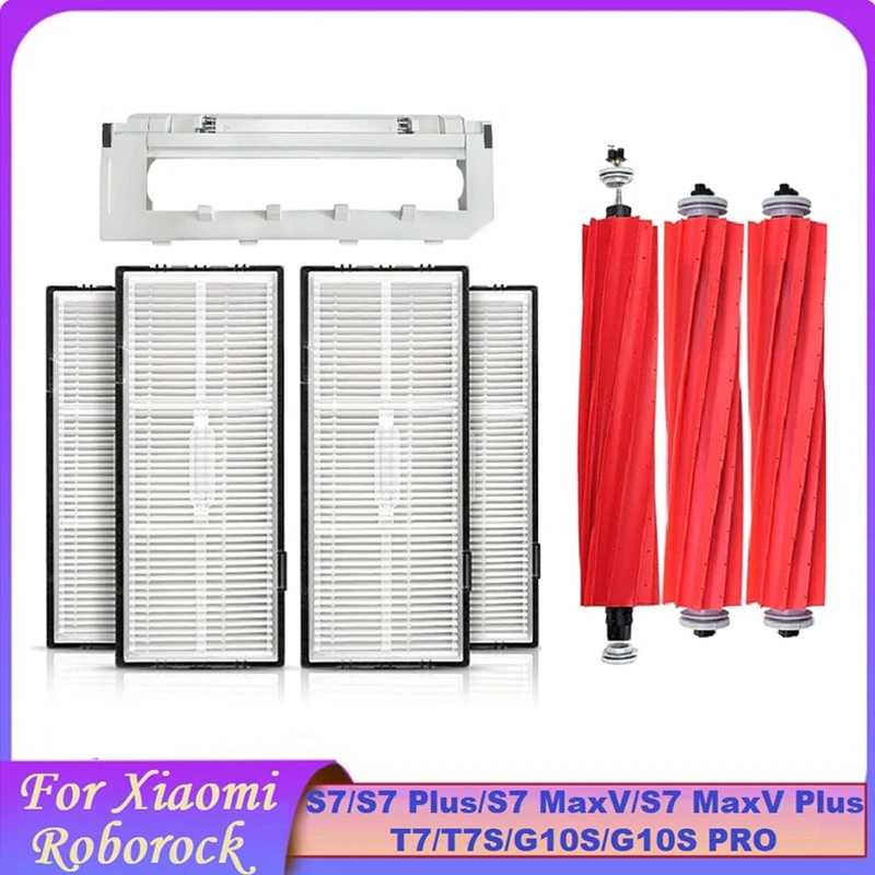 Аксессуары для робота-пылесоса Xiaomi Roborock S7, S7 +,S7 MaxV, S7 MaxV Plus, T7,T7S,G10S,G10S PRO, 8 шт.