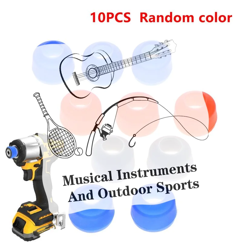 

Защитный колпачок для шестигранной головки ударного гайковерта 1/4 дюйма, предотвращающий износ и повреждения, запчасти для ручных инструментов, аксессуары для электроинструментов