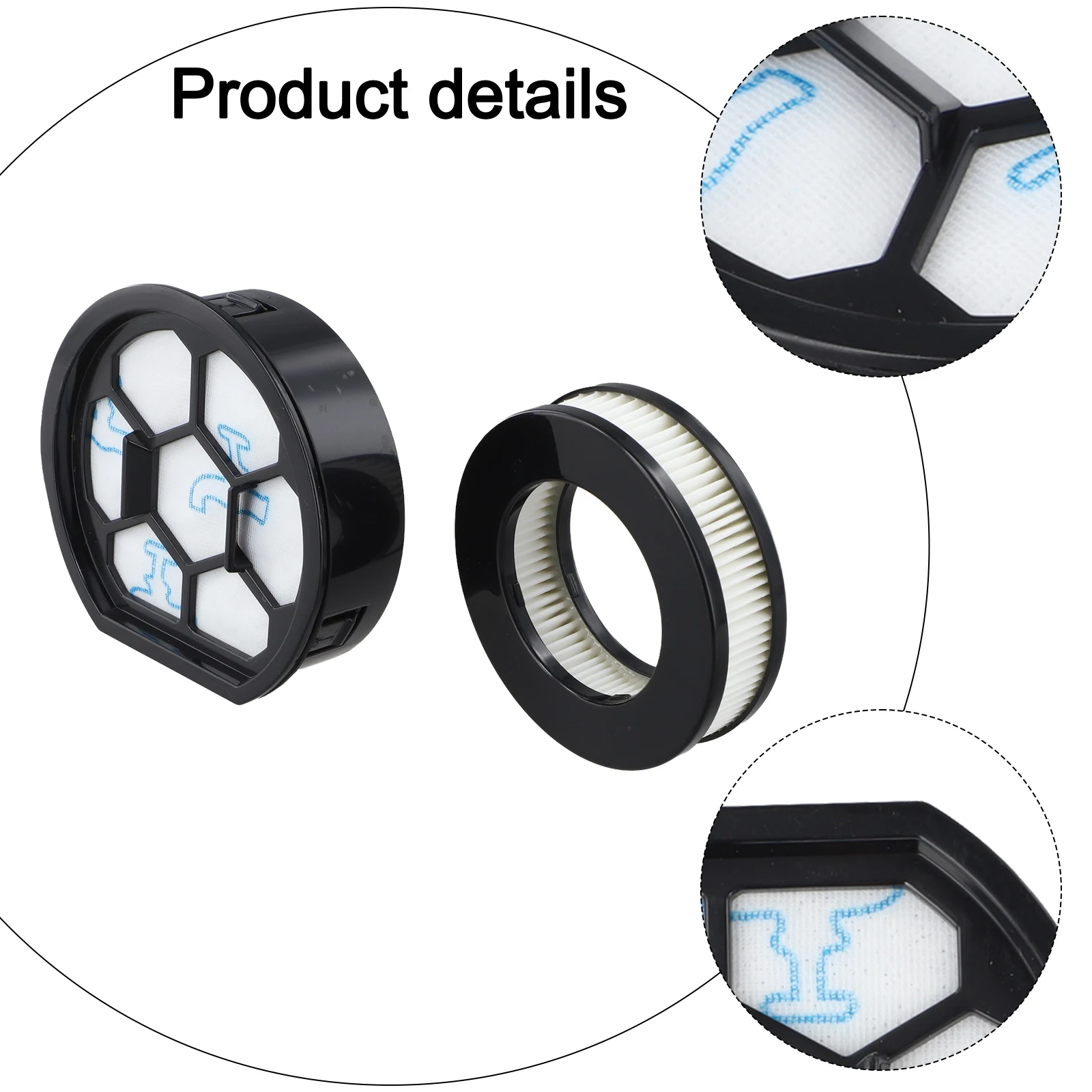 HEPA Filter Kit for Tefal Cordless Vacuum Cleaner TY5520 Ensures for maximum Dust for capture with Regular Maintenance