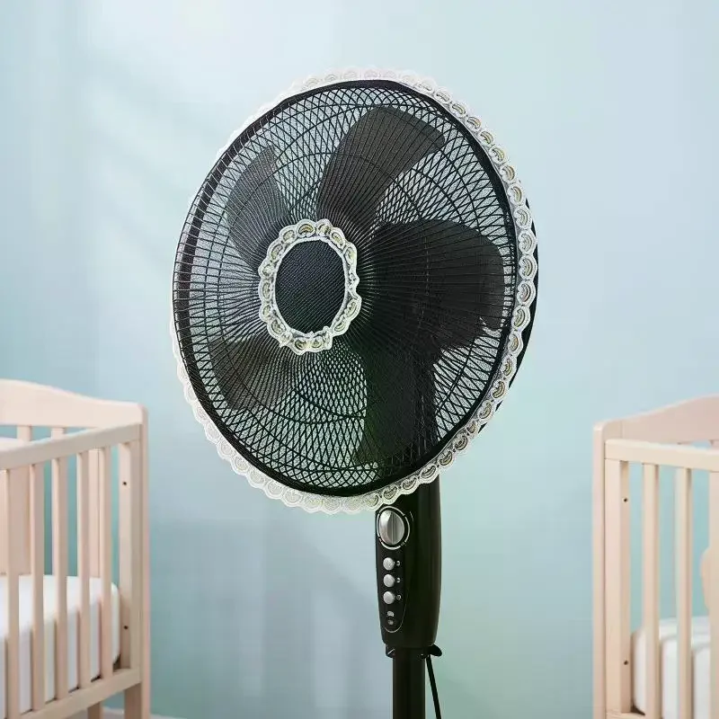 40/45cm Fan Dust Cover Anti-Pinch Hand Protection Mesh Cover Protection Net