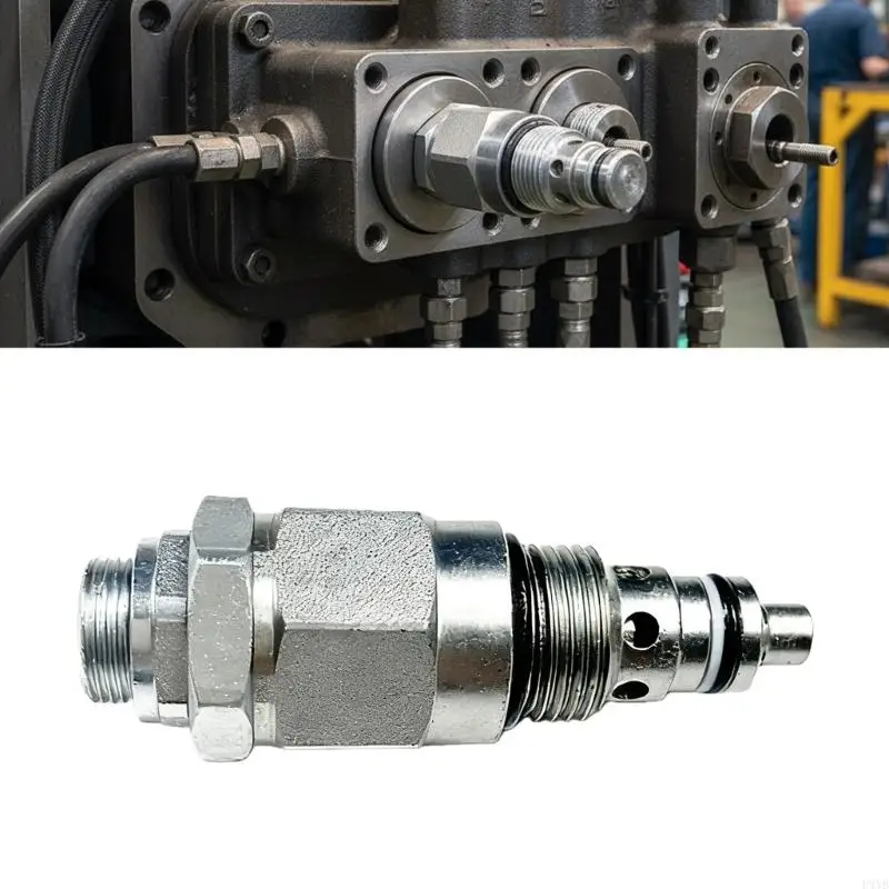 Precisions Type Overflow Valves YF06-08 วาล์วตลับไฮดรอลิกที่ดำเนินการโดยตรงสำหรับระบบบ้านอุตสาหกรรม P9YB