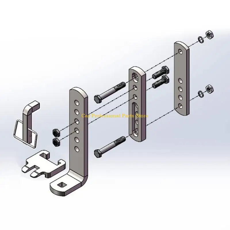 

R53D 2Pcs L Pins Equalizers for Weight Distribution Equalizers Hitches Quiet Cli