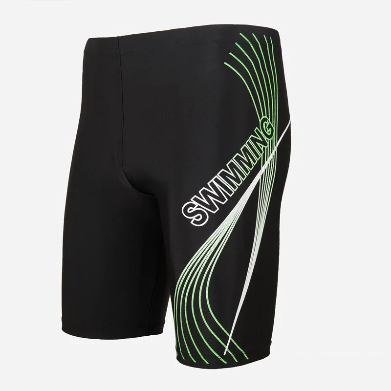 New Swimsuit Mens Swimming Trunks Sexy Swimwear Quick-dry Boxer Shorts Tight Swim Trunks