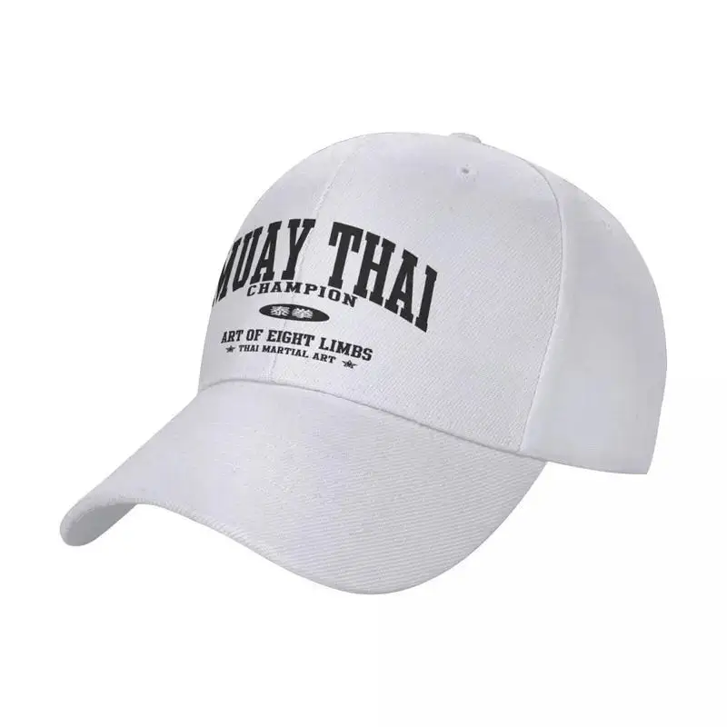 Unisex Adjustable Muay Thai Baseball Cap, Lightweight Polyester Outdoor Hat with Sun Protection for Martial Arts Enthusiasts
