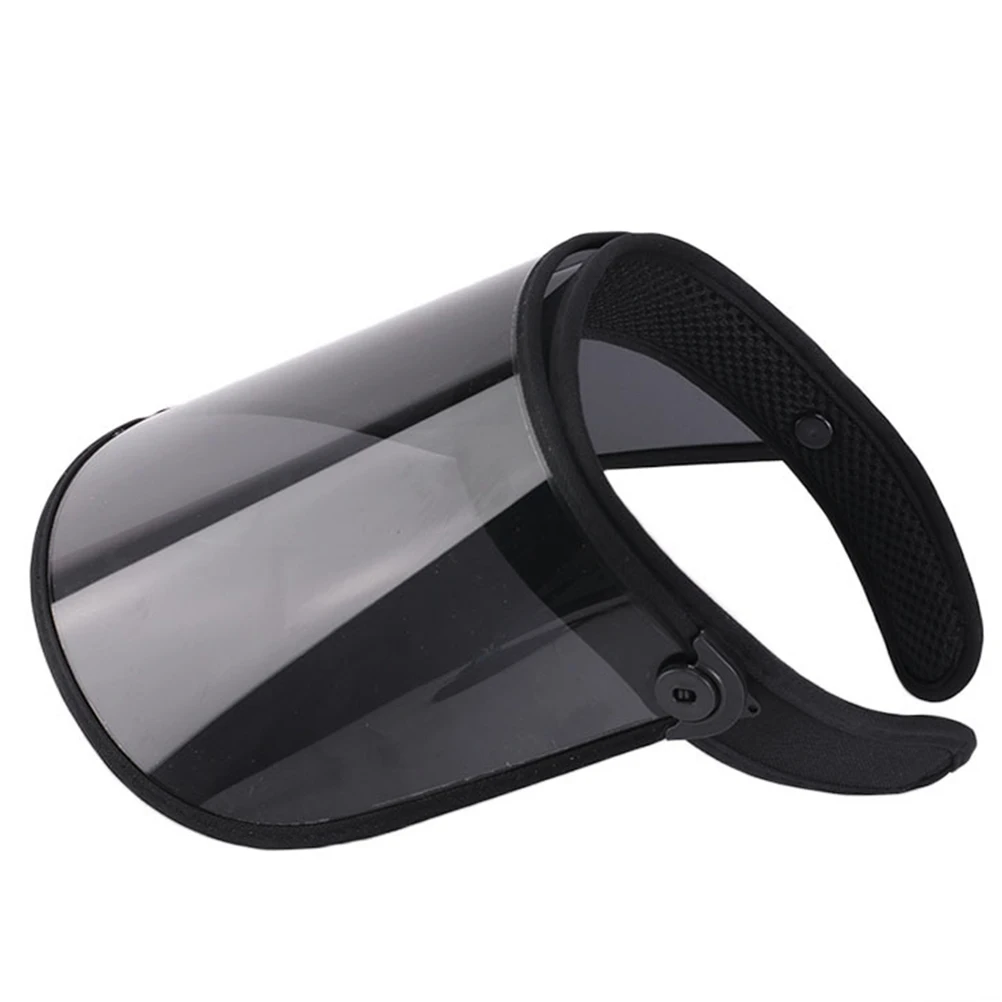 

2pcs Summer Thickened Sun Visor Breathable Open Top Uv Protection Lightweight Portable For Cycling Hiking Outdoor Activities