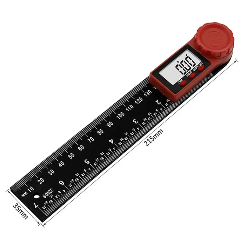 200mm Digital Inclinometer Measure Meter Electronic Goniometer