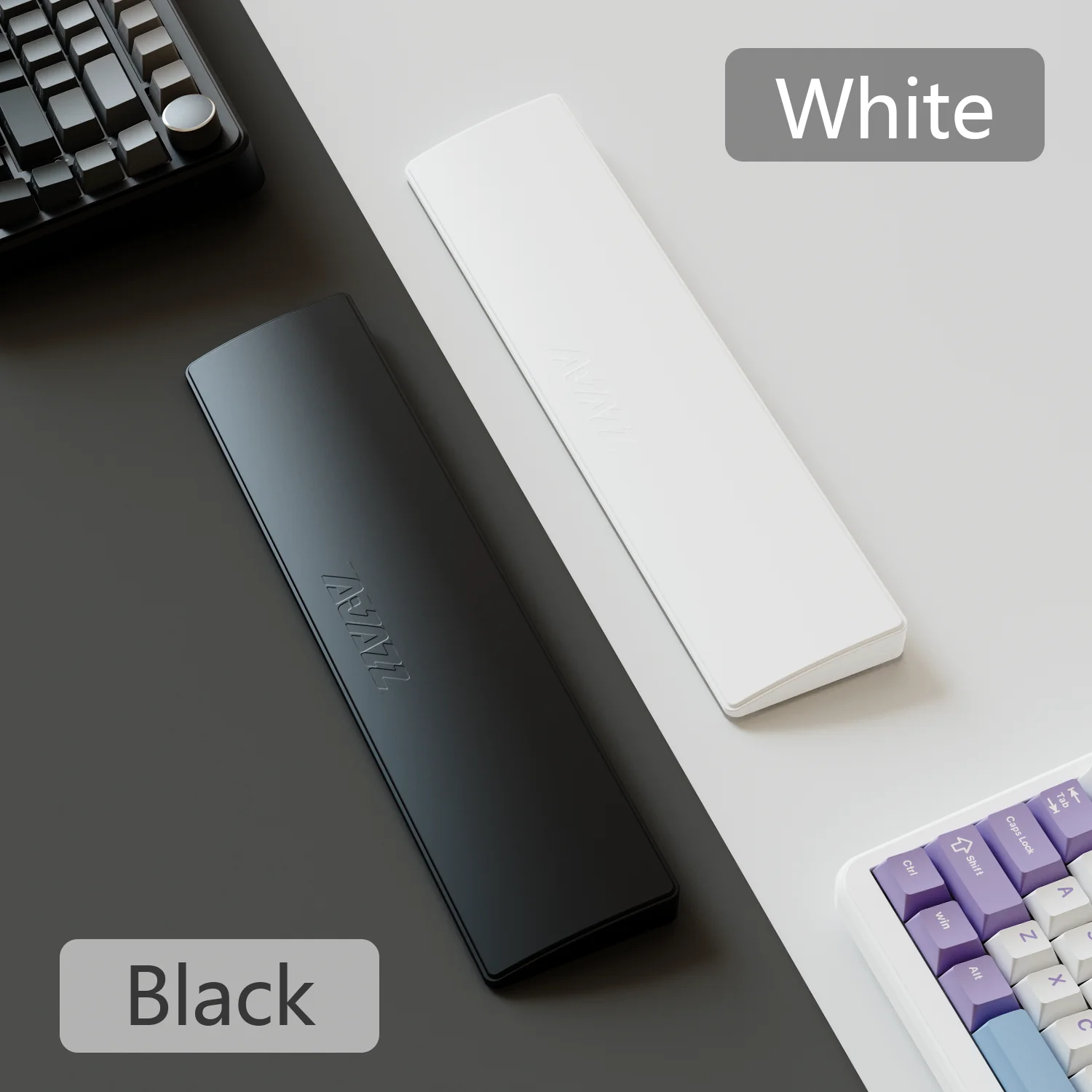 Poggiamano per tastiera meccanica AJAZZ a 81 tasti Poggiamano in PU nero