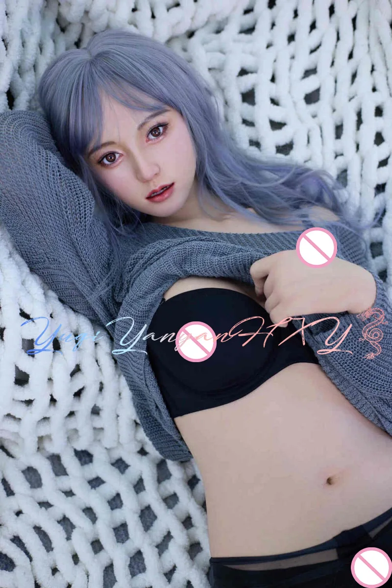 Asian sexy doll, big and beautiful, with many functions, adjustable joints, metal frame, three-hole insertion