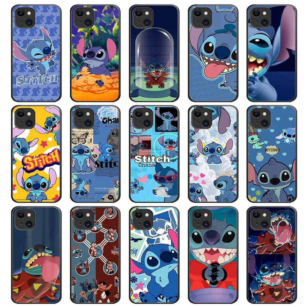 SK-29 Funny Stitch Silicone Case For OPPO A77S A16S A54S A5S A7 A12S A74 A95 A56 A1K F17 F19 A73 A8 F9 A12