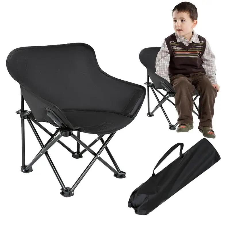 Chaise pliante de camping en plein air pour enfants, tabouret de pêche, de plage, art, arc